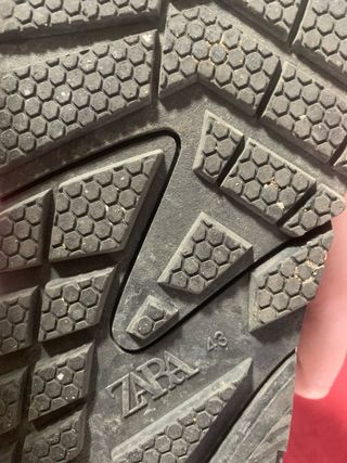 Zapatillas Zara Azul y Marrón