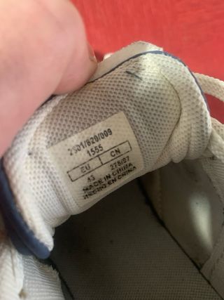 Zapatillas Zara Azul y Marrón