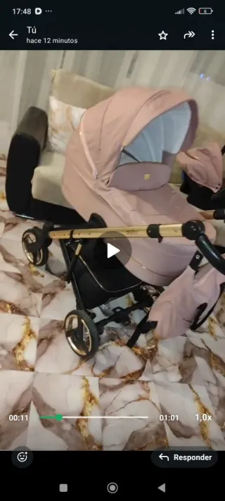 Lote Ropa Bebé Niña,carro 3 piezas,porta bebé,etc.