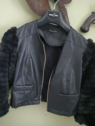 Giubbotto Pelle Giorgia & Johns Tg S