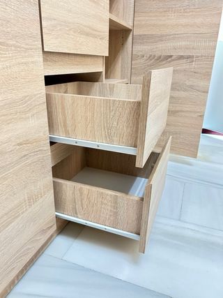 Armario/Mueble Cajones y Puertas 120x42x104