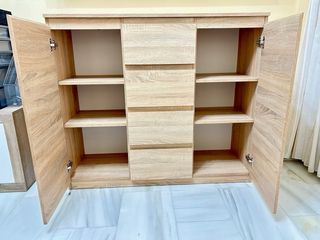 Armario/Mueble Cajones y Puertas 120x42x104