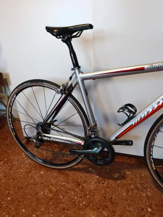 Bicicleta Massi Carretera Roja/Plata
