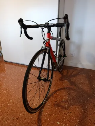 Bicicleta Massi Carretera Roja/Plata