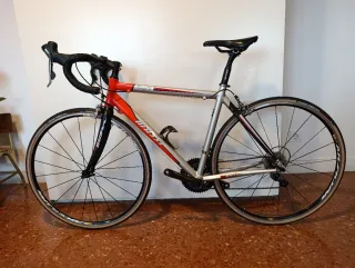 Bicicleta Massi Carretera Roja/Plata