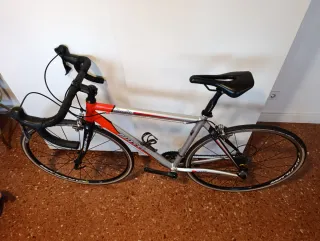 Bicicleta Massi Carretera Roja/Plata