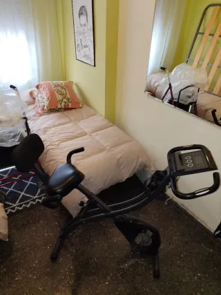 Bicicleta Estática Negra