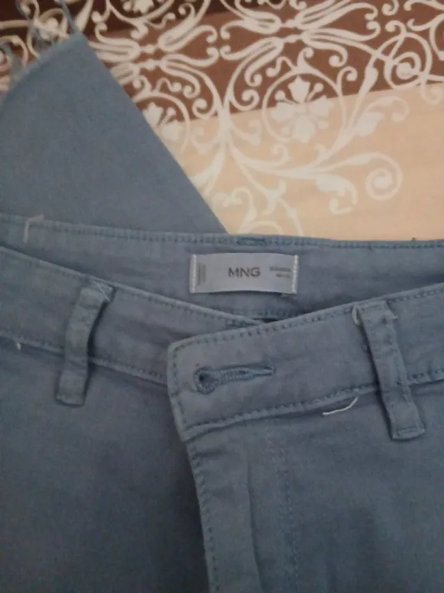 Pantalón chica azul