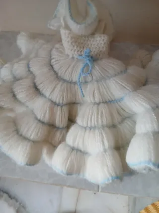 Vestido artesanal para muñeca