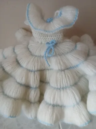 Vestido artesanal para muñeca