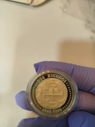 Réplica Moneda 2 Escudos Españoles