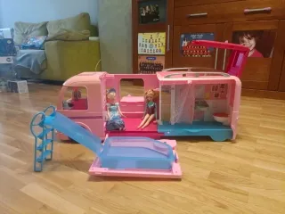 Caravana Barbie Rosa