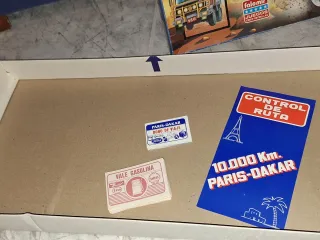 Juego sobremesa París Dakar Falomir años 80