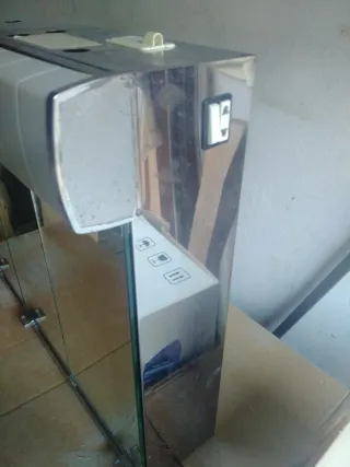 Espejo baño metal y cristal