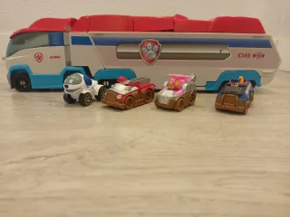 Bus Patrulla Canina + Avión + Coches