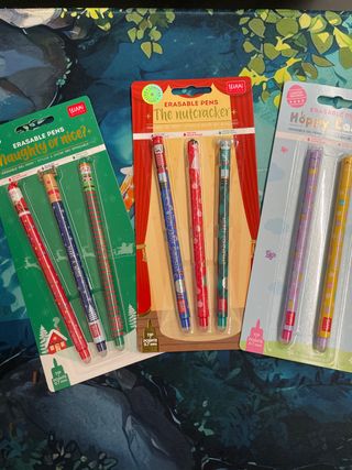 Set 3 blister penne cancellabili Legami limited