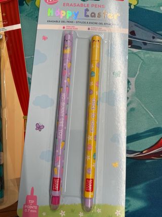 Set 3 blister penne cancellabili Legami limited