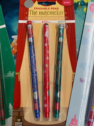 Set 3 blister penne cancellabili Legami limited