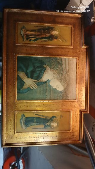 Retablo religioso artesanal Rosés