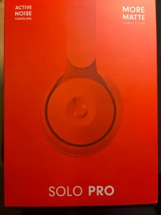Beats Solo Pro Rojos