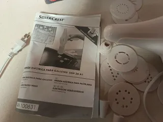 Prensa Eléctrica para Galletas Silvercrest
