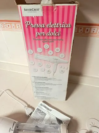 Prensa Eléctrica para Galletas Silvercrest