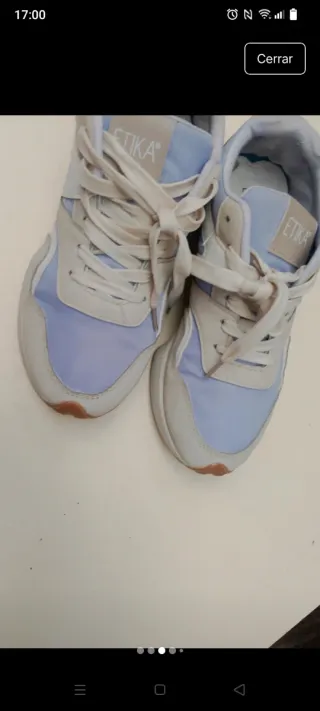 Zapatillas deportivas Étika mujer talla 38