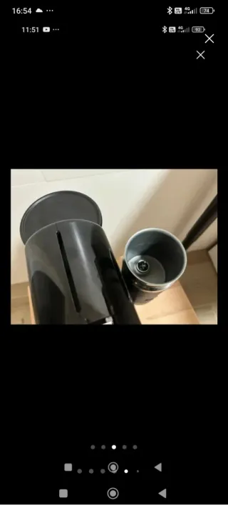 Pack de 2 cafeteras Nespresso+ espumador+rusel hob