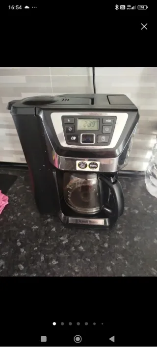 Pack de 2 cafeteras Nespresso+ espumador+rusel hob