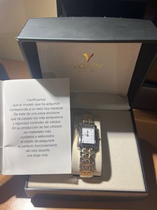 Reloj Viceroy Mujer 40906 Dorado y Plateado