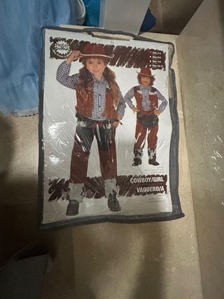 Disfraz Vaquero/a T. 3-4 Años