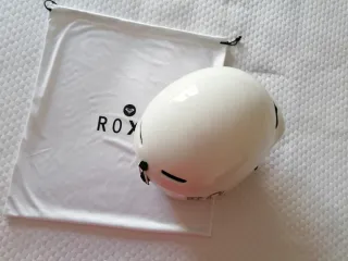 Casco Esquí Snow Roxy Blanco Flor