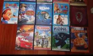 Lote DVDs Películas Infantiles Animadas