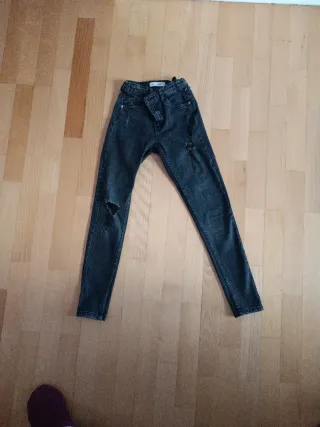 Pantalón vaquero Zara negro niña