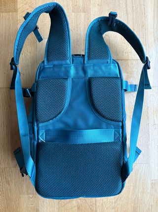 Mochila cabina u ordenador verde azulado