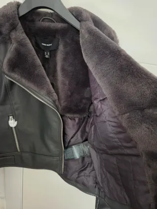 Chaqueta efecto piel VERO MODA gris T.M