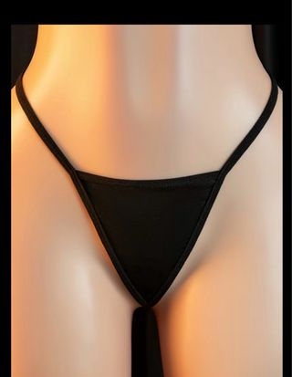 Lencería sirvienta talla única con diadema y tanga