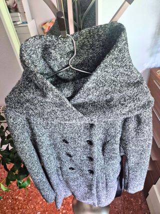 Abrigo mujer Only talla XL 52% lana