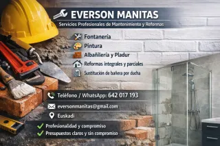 Fontanería y albañilería