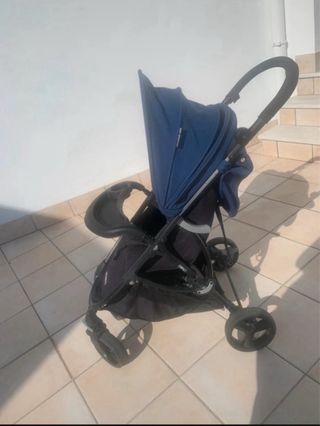 Carrito bebé Baby Monster azul