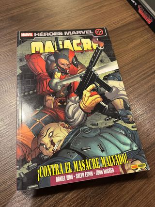 Lote Deapdool Masacre Comics + Libro de Arte