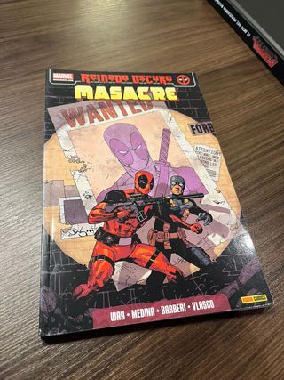 Lote Deapdool Masacre Comics + Libro de Arte
