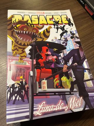Lote Deapdool Masacre Comics + Libro de Arte