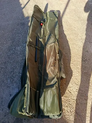 Cañas de pesca Free Spirit + funda Nash