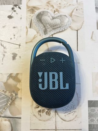Altavoz JBL Clip 4 azul/gris