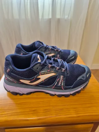 Zapatillas Joma trekking mujer/niño azul/rosa