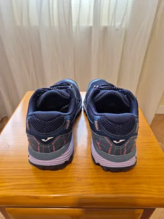 Zapatillas Joma trekking mujer/niño azul/rosa