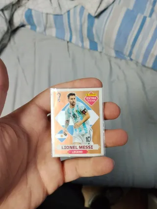Lionel Messi Panini Extra Sticker