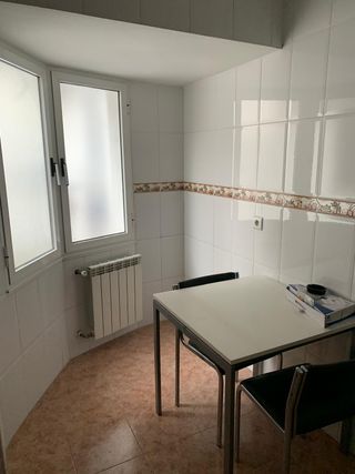 Mesa de cocina metal y madera