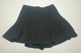 Falda pantalón negra